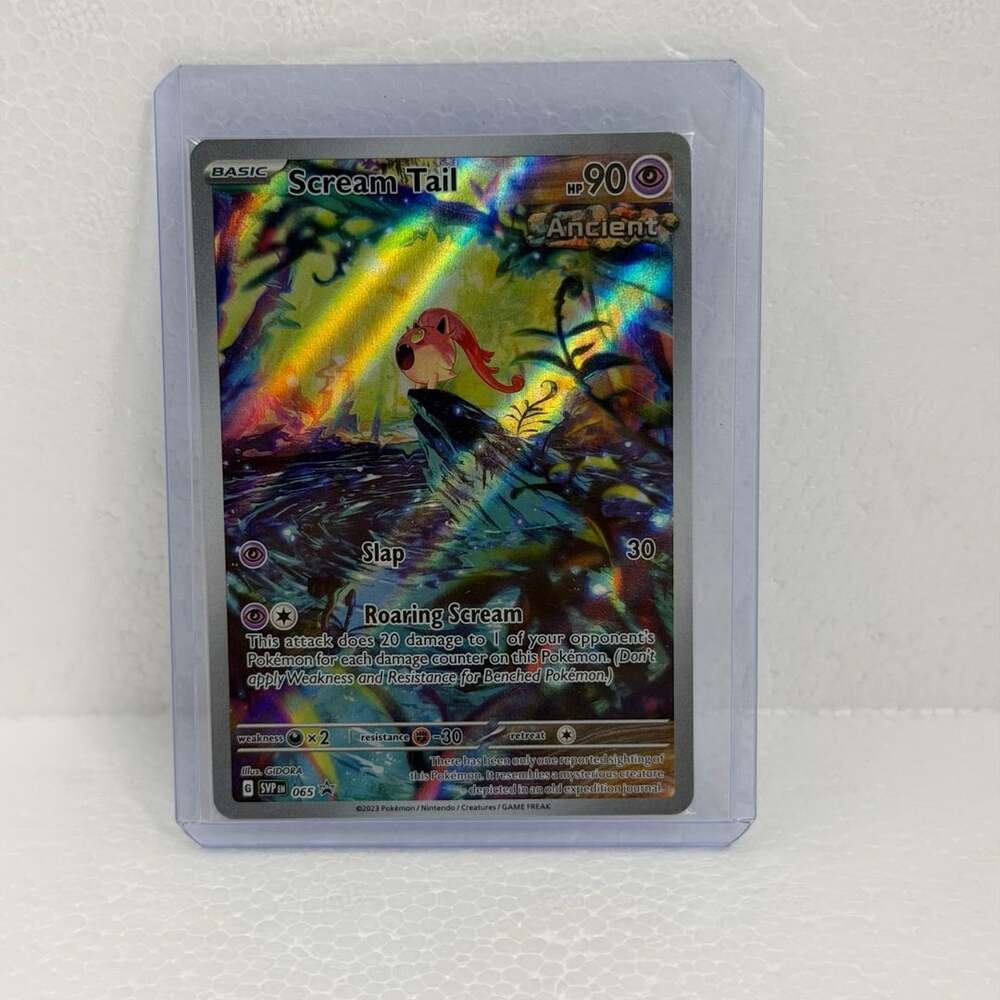 Pokémon Scream Tail “Sealed card”- svp en - sv black star promo 065